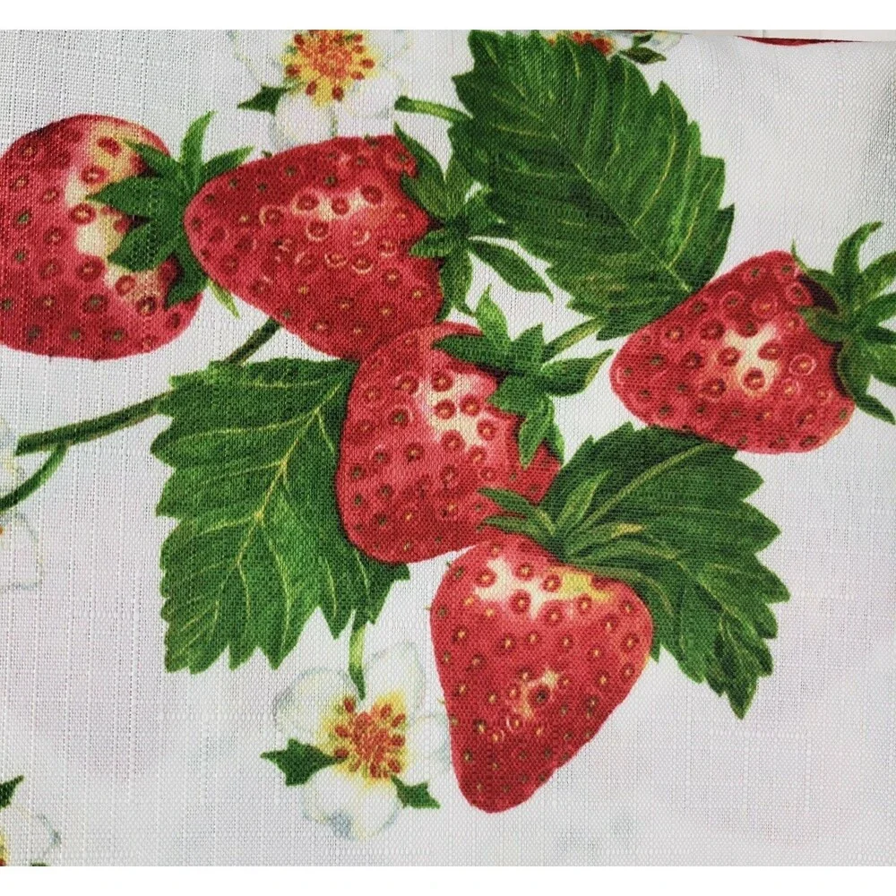 Textured Printed Fabric Tablecloth,60